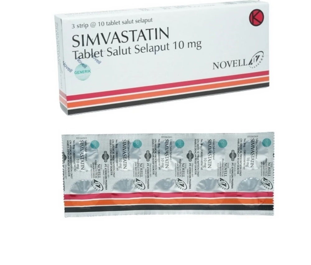 Novell Simvastatin 10 mg
